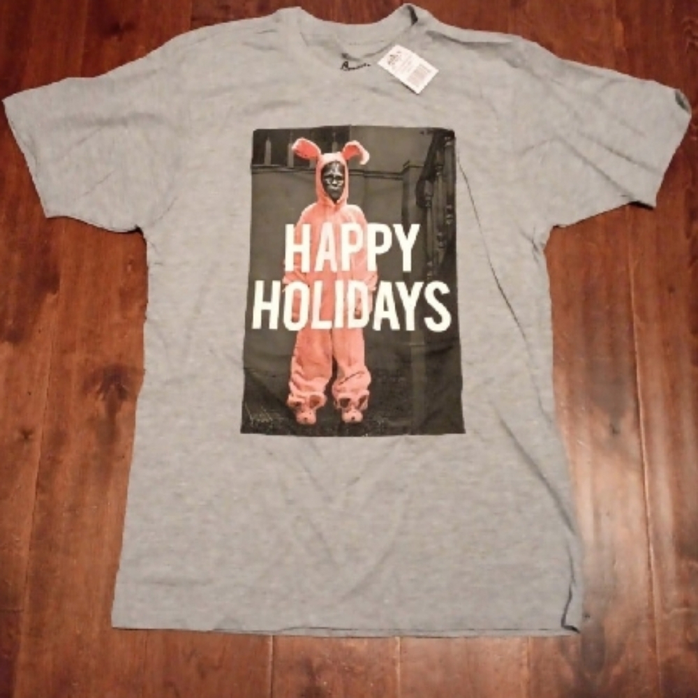 A X-mas Story Happy Holidays Graphic T-Shirt NWT Medium